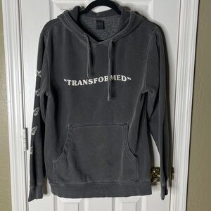 Charcoal 'Transformed' Graphic Hoodie
